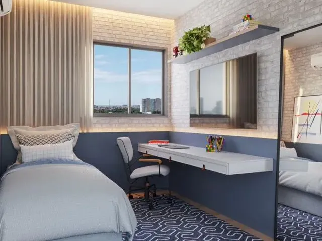 Imagem 1: Apartamento com Um Quarto em Campo Grande Oportunidade de Lançamento