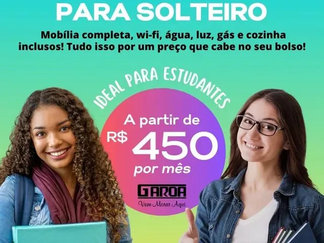 Imagem 2: Vem Morar Aqui Quarto com aluguel com preço sob consulta