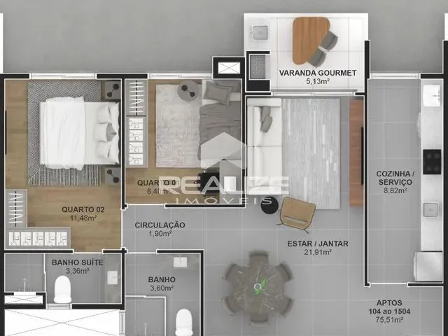Imagem 7: Lançamento Apartamento no Jardim santa Rosa. Parcelamento Direto com a Construtora