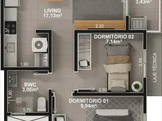 Imagem 4: Torre Única Ótimo Padrão Programa Mcmv