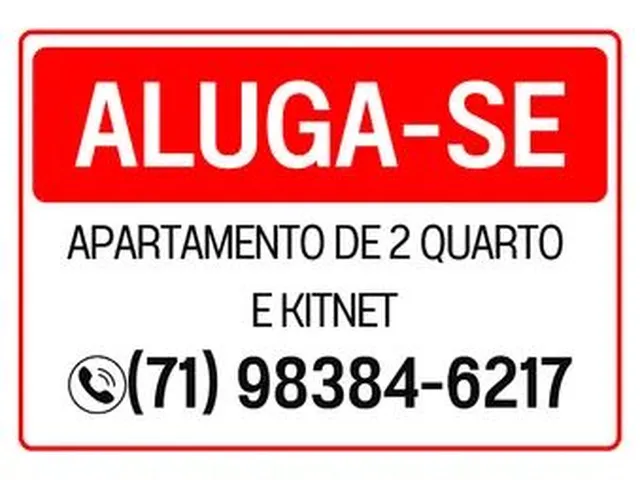 Imagem: Aluga-Se Apartamento e Kitnet