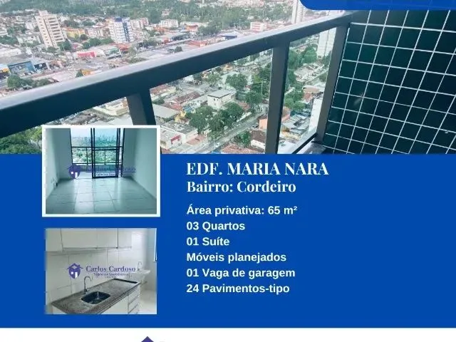 Imagem: Apartamento 3 Quartos no Cordeiro Nascente