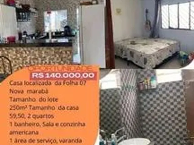 Imagem: Casa Localizada na Cidade de Marabá
