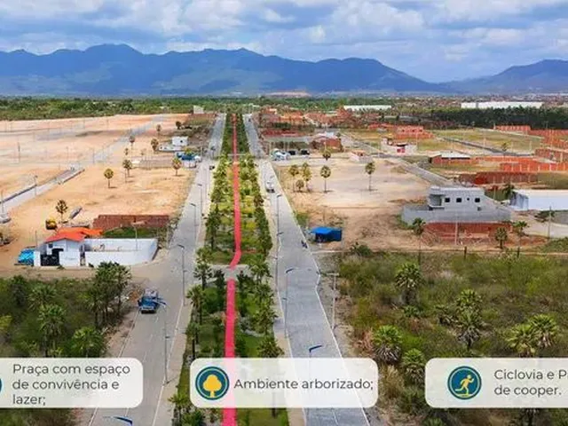 Imagem 1: Ar - Loteamento Pacatuba IV Pronto para Construir