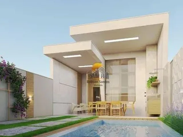 Imagem: Eusébio - Casa Plana de 113,83M² com 03