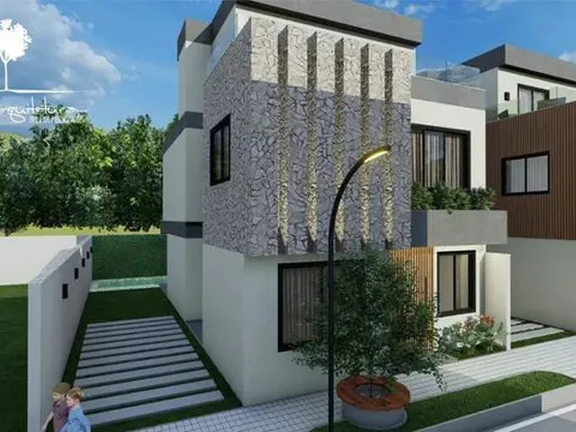 Imagem: Casa com 5 Quartos Projeto Contemporâneo