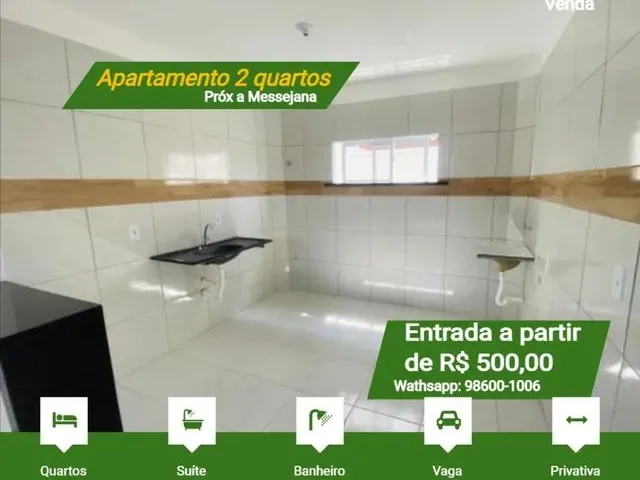 Imagem 6: Ge-Apartamento para Venda com Entrada a Partir de 500 Reais , Não Perca Essa