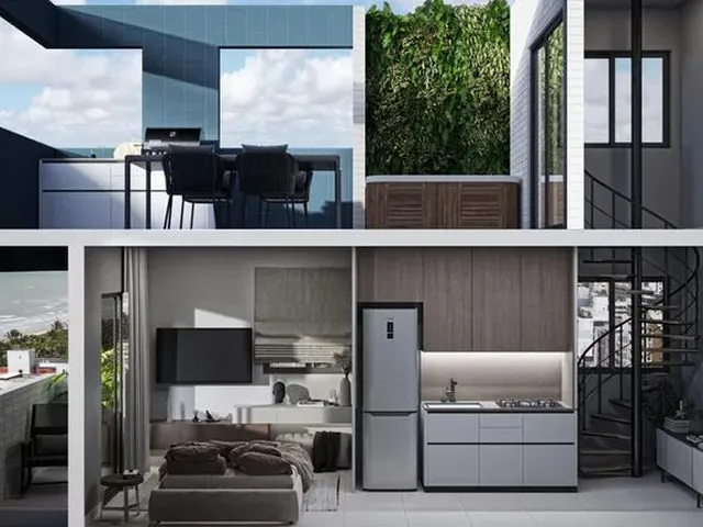 Imagem 13: Studio em Intermares, Entrega 06/2025 C/22,39M² Nascente, C/Elevador, Área de Lazer
