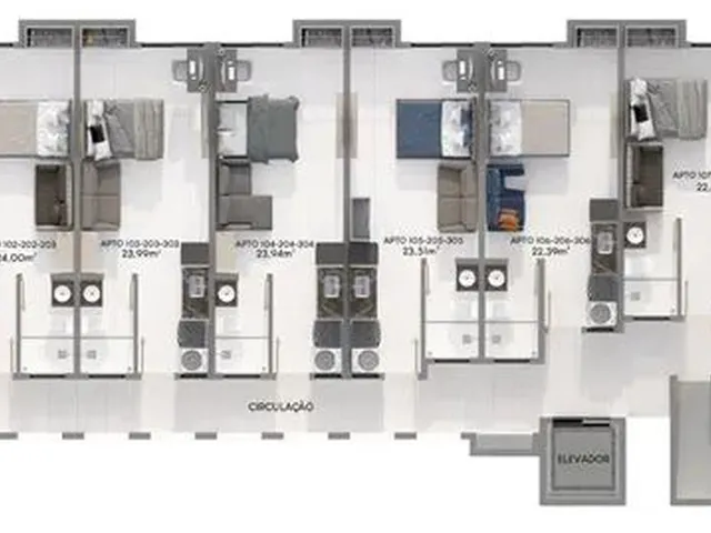 Imagem 15: Studio em Intermares, Entrega 06/2025 C/22,39M² Nascente, C/Elevador, Área de Lazer