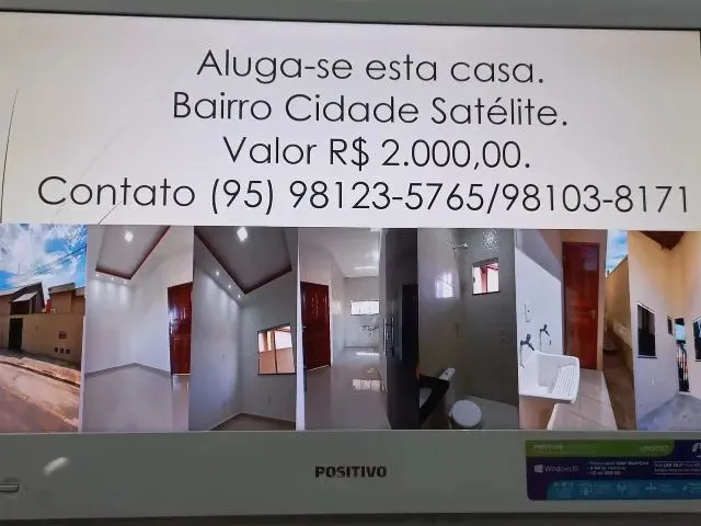 Imagem: Aluga- Se Casa no Bairro Cidade Satelite