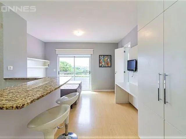 Imagem 5: Studio com 1 Dormitório para Alugar, 38 M² por R$ 1.597,00/Mês - Mercês - Curitiba/Pr