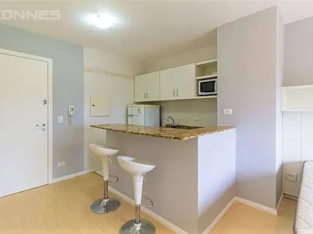 Imagem 7: Studio com 1 Dormitório para Alugar, 38 M² por R$ 1.597,00/Mês - Mercês - Curitiba/Pr