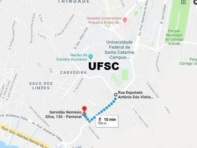 Imagem 5: Linda Kitnet com Mezanino no Pantanal (Ufsc) / Só Mulheres