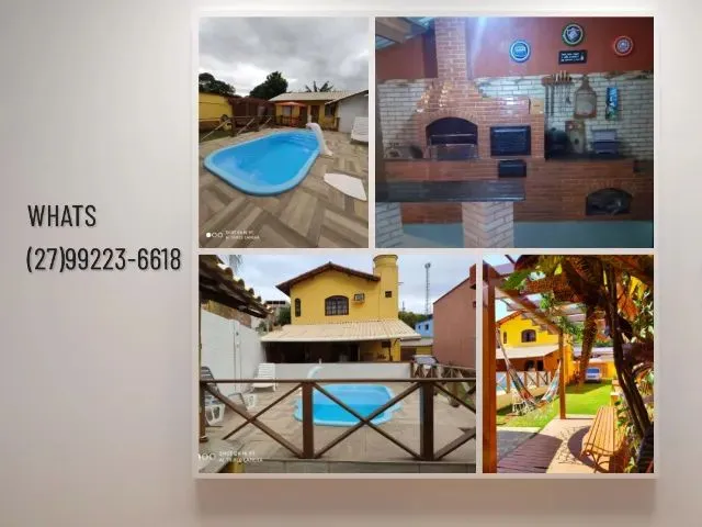 Imagem: Setiba Guarapari Casa Amarela e Azul para