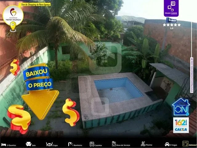 Imagem: Bairro da Luz - 3 Quartos, Piscina, com