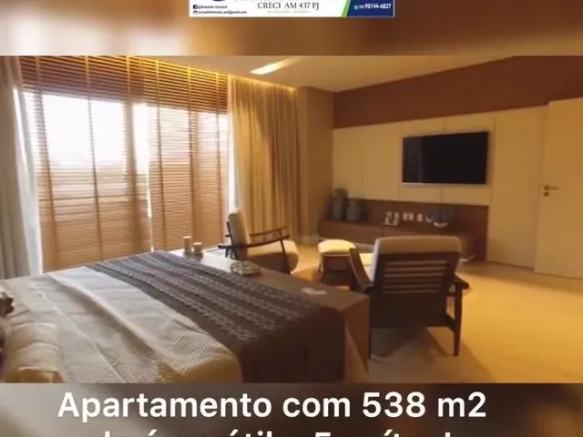 Imagem 16: Apartamento para Venda Possui 538 Metros Quadrados com 5 Quartos em Adrianópolis - Manaus