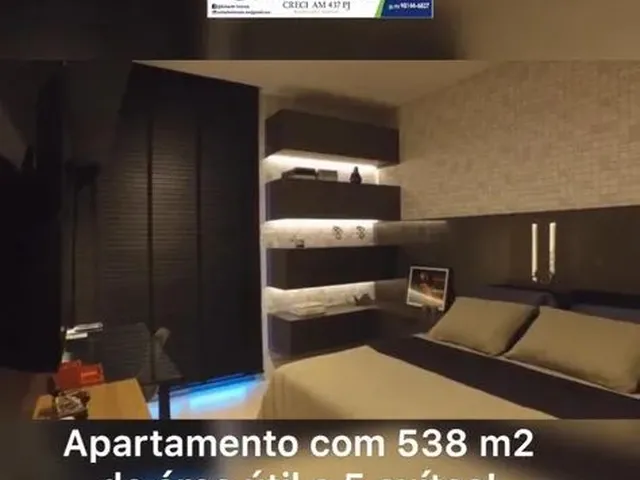 Imagem 2: Apartamento para Venda Possui 538 Metros Quadrados com 5 Quartos em Adrianópolis - Manaus
