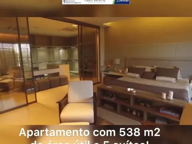 Imagem 12: Apartamento para Venda Possui 538 Metros Quadrados com 5 Quartos em Adrianópolis - Manaus