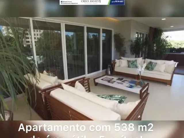 Imagem 7: Apartamento para Venda Possui 538 Metros Quadrados com 5 Quartos em Adrianópolis - Manaus