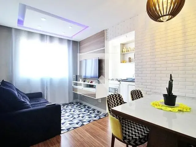 Imagem: O apartamento possui 2 Dormitórios, 1 Banheiro, 1 Vaga na