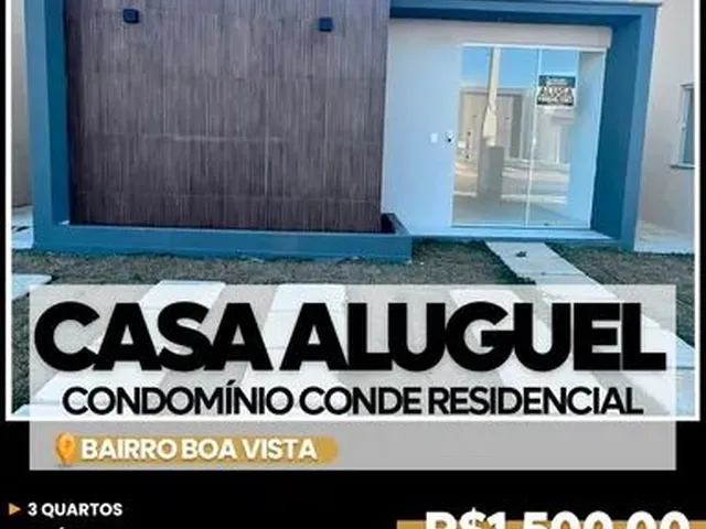 Imagem: Conde Residence para Aluguel Tem 78 Metros