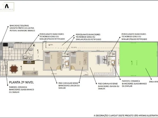 Imagem 3: Casa Nova Geminada 3 Qtos - B. Canaã - R$ 559 Mil Financiada - Cód. 1602