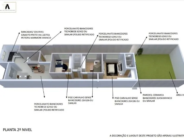 Imagem 2: Casa Nova Geminada 3 Qtos - B. Canaã - R$ 559 Mil Financiada - Cód. 1602