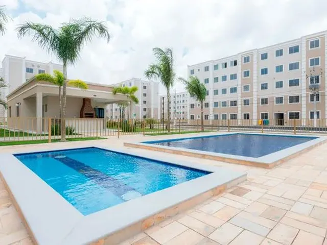 Imagem: O apartamento possui 2 Dormitórios, 1 Banheiro, 1 Vaga na