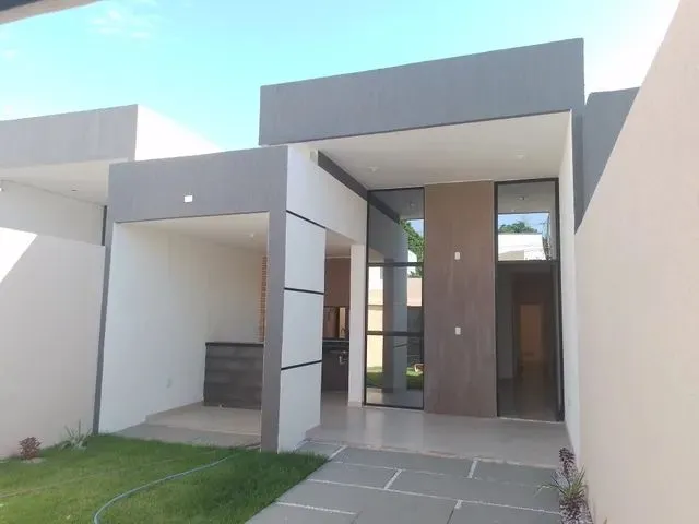Imagem 1: Casa Plana com 107M² e Três Suítes