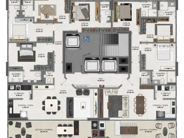 Imagem 3: Apartamento Residencial em Itapema - Sc, Itapema