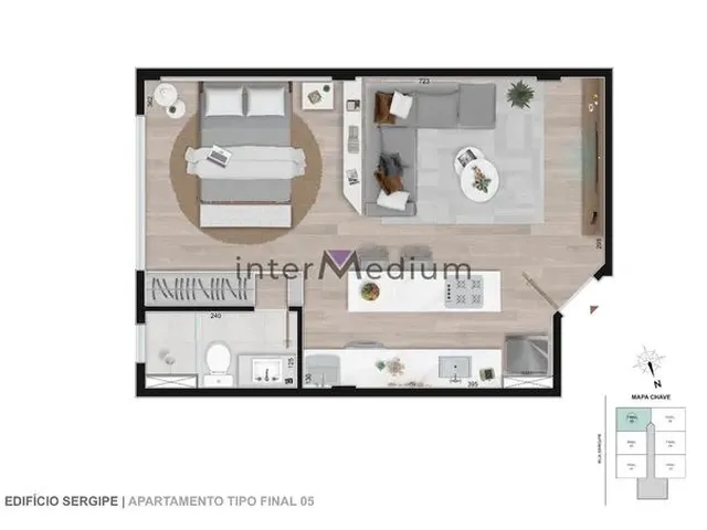 Imagem 3: Studio - Residencial a Partir de 35,87M²