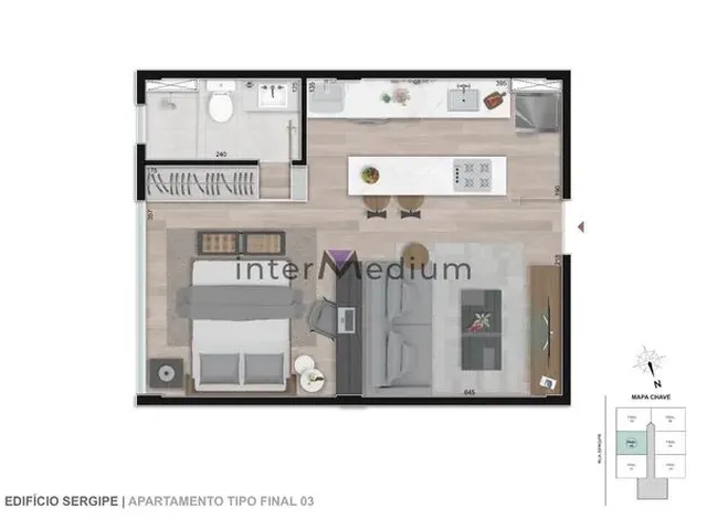 Imagem 4: Studio - Residencial a Partir de 35,87M²