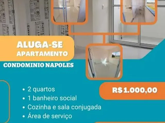 Imagem: Aluga-Se Apartamento com Dois Quartos em