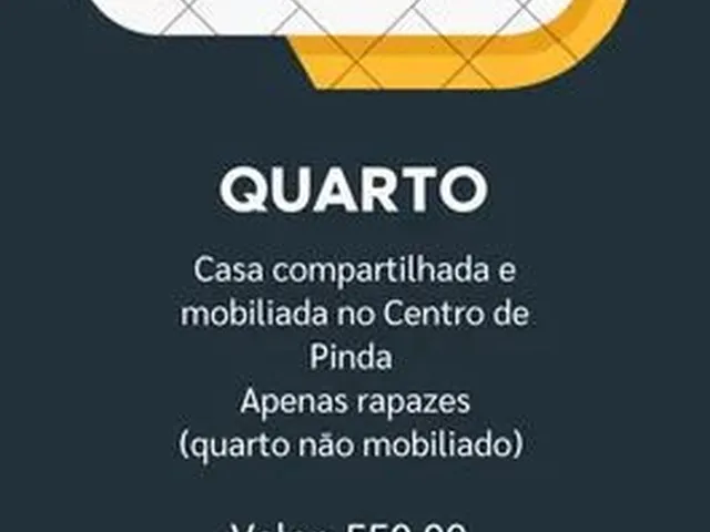 Imagem: Aluguel de Quarto em Casa no Centro
