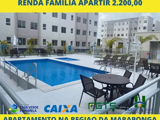 Imagem 1: Apartamento para Venda Possui 45 Metros Quadrados com 2 Quartos em Maraponga - Fortaleza