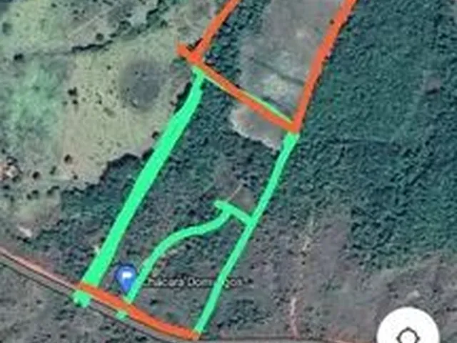 Imagem 3: Chácara Essa Marcação de Laranja Entra no Google Maps e Ver as Coordenadas