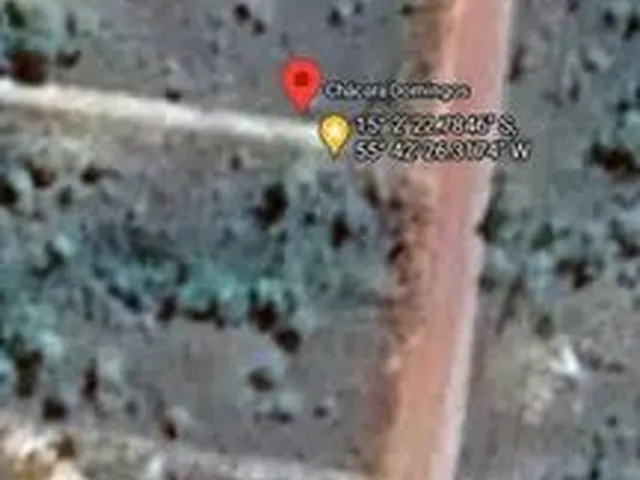 Imagem 5: Chácara Essa Marcação de Laranja Entra no Google Maps e Ver as Coordenadas