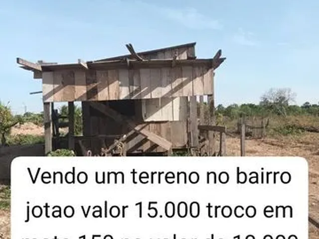 Imagem: Vendo Terreno Ou Troco Moto 150 Valor 10.000