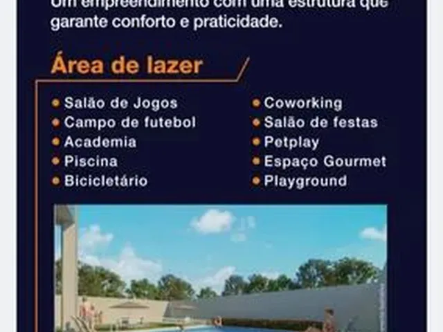 Imagem: Lindo Apt de 3Qts 1 Suite Varanda Area de