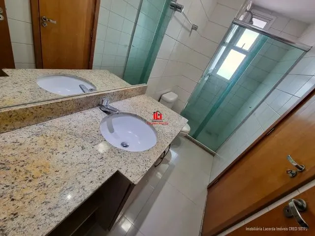 Imagem 4: Apto no Resid Topazio Mobiliado com 3 Quartos Sendo 2 Suítes + 1 Semi 4 Andar 2 Vagas Cob
