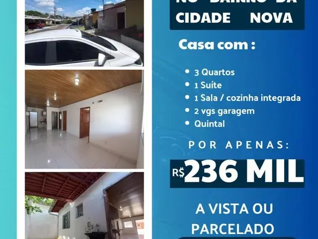 Imagem: Casa 3 Quartos em Cd Fechado, Próximo