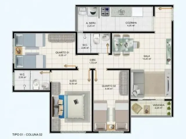 Imagem 3: Condomínio Park View Residence