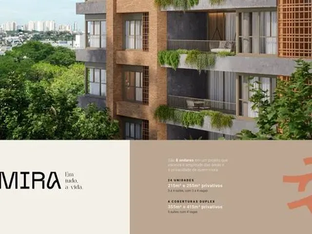 Imagem 4: Cobertura Amira com 5 Suítes, Sendo 1 Master com Closet e 4 Vagas de Garagem À Venda No