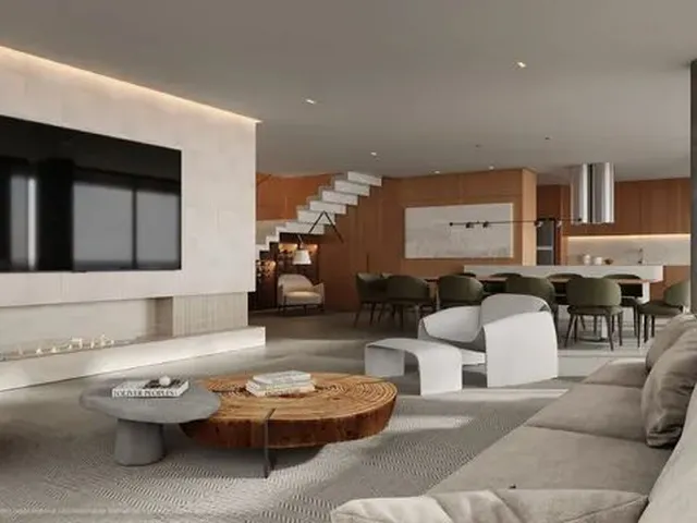 Imagem 11: Cobertura Amira com 5 Suítes, Sendo 1 Master com Closet e 4 Vagas de Garagem À Venda No