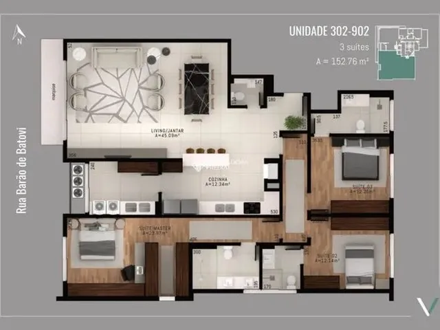 Imagem 2: Florianópolis - Apartamento Padrão - Centro