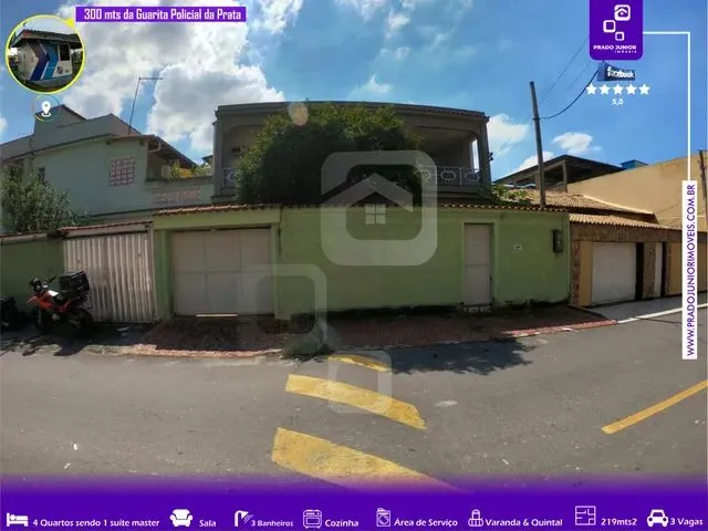 Imagem 3: 250Mts do Mercado Unidos 4 Quartos Sendo 1 Suíte Master, 3 Vagas, Quintal e Terraço