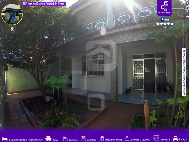 Imagem 1: 250Mts do Mercado Unidos 4 Quartos Sendo 1 Suíte Master, 3 Vagas, Quintal e Terraço