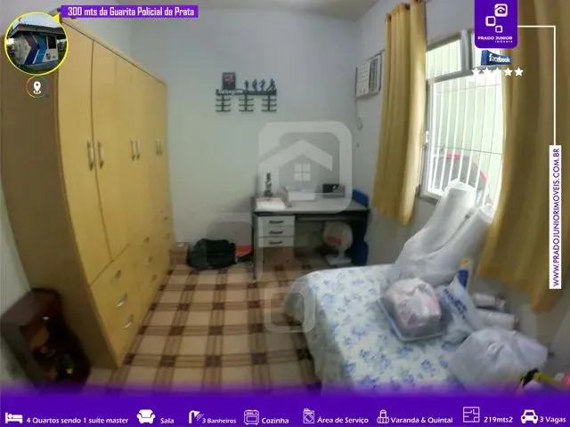 Imagem 2: 250Mts do Mercado Unidos 4 Quartos Sendo 1 Suíte Master, 3 Vagas, Quintal e Terraço