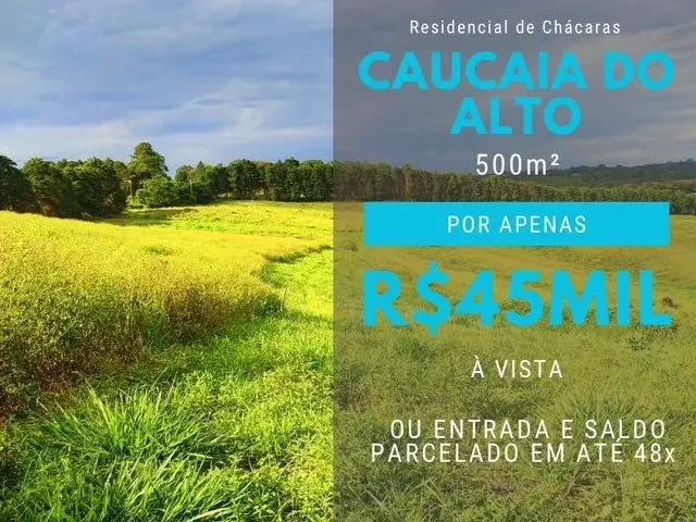 Imagem: Lote/Terreno para Venda Tem 500 Metros Quadrados