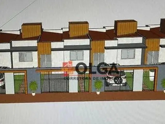 Imagem: Casa Nova com 2 Quartos À Venda, 45 M²